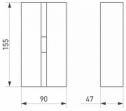 Подсветка номера Arlight Str1pe 034980 цвет плафона/подвески Серый, цвет арматуры Серый-7
