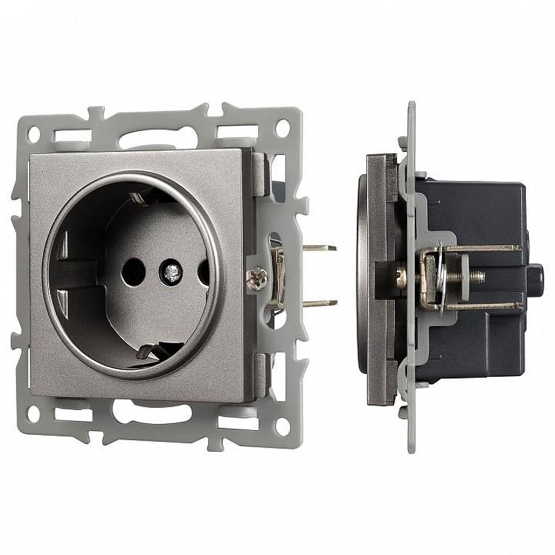 Розетка с заземлением, без рамки Arlight SCT 043732 