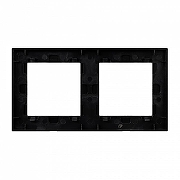 Рамка на 2 поста Arlight GLARE 043798 цвет Серый-2