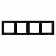 Рамка на 4 поста Arlight GLARE 043804 цвет Серый-1