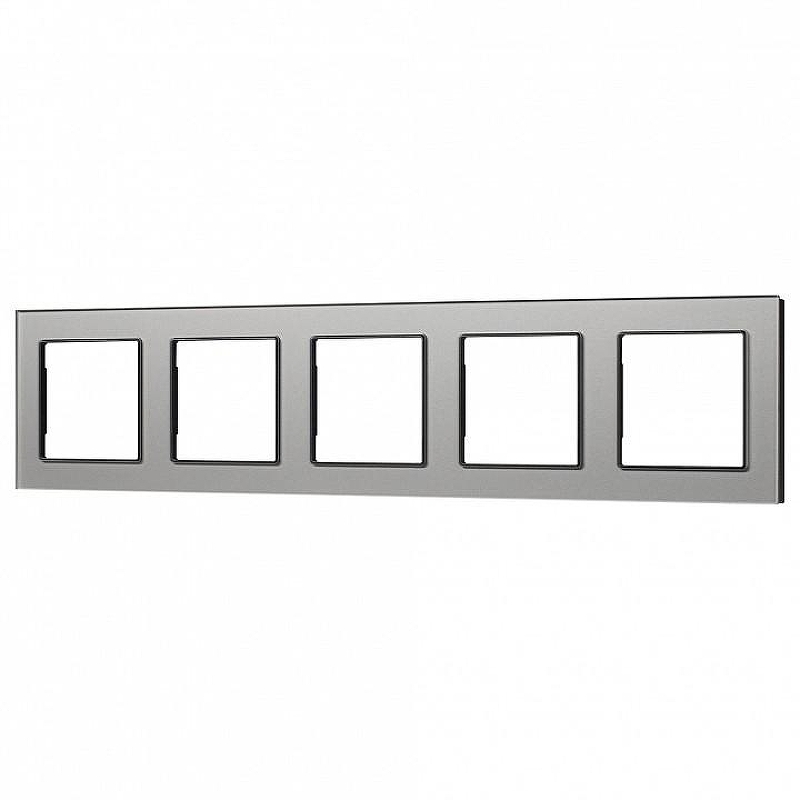 Рамка на 5 постов Arlight GLARE 043807 