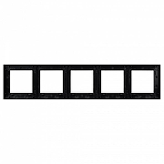 Рамка на 5 постов Arlight GLARE 043807 цвет Серый-1