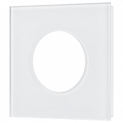 Рамка на 1 пост Arlight GLARE 043832 цвет Белый