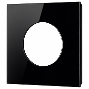 Рамка на 1 пост Arlight GLARE 043833 цвет Черный