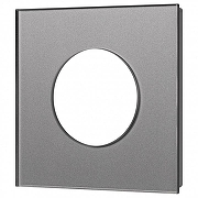 Рамка на 1 пост Arlight GLARE 043834 цвет Серый