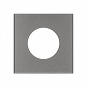 Рамка на 1 пост Arlight GLARE 043834 цвет Серый-1