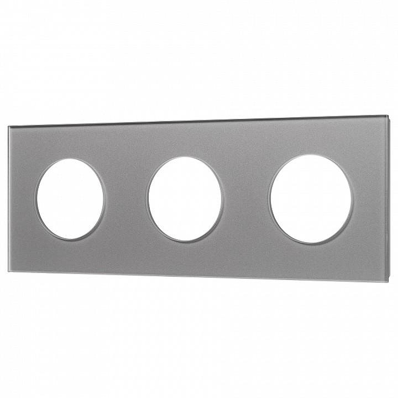 Рамка на 3 поста Arlight GLARE 043840 