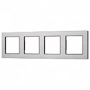 Рамка на 4 поста Arlight PRESTO 043863 цвет Серый