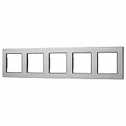 Рамка на 5 постов Arlight PRESTO 043864 цвет Серый