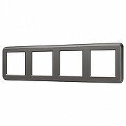 Рамка на 4 поста Arlight VERSA 045189 цвет Серый