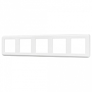 Рамка на 5 постов Arlight VERSA 045190 цвет Белый