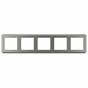 Рамка на 5 постов Arlight VERSA 045192 цвет Серый-2
