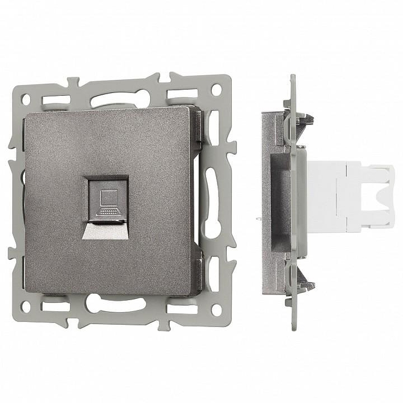 Розетка Ethernet RJ-45 и со шторками, без рамки Arlight SCT 045335 