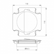 Кольцо декоративное Arlight CALIPSO 046760 IP 20-1