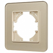 Рамка на 1 пост Arlight OMALI 049667 цвет Золото