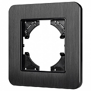 Рамка на 1 пост Arlight AKIRY 049681 цвет Черный