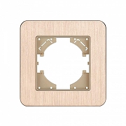 Рамка на 1 пост Arlight AKIRY 049683 цвет Золото-2