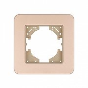 Рамка на 1 пост Arlight AKIRY 049686 цвет Золото-1