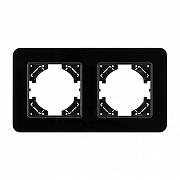 Рамка на 2 поста Arlight OMALI 049693 цвет Черный-2