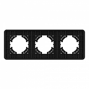 Рамка на 3 поста Arlight OMALI 049697 цвет Черный-2