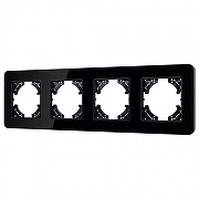 Рамка на 4 поста Arlight OMALI 049701 цвет Черный