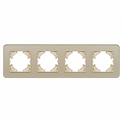Рамка на 4 поста Arlight OMALI 049703 цвет Золото-1