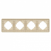 Рамка на 4 поста Arlight OMALI 049703 цвет Золото-2