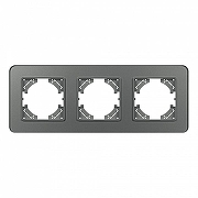 Рамка на 3 поста Arlight OMALI 049714 цвет Серый-1