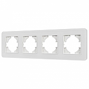 Рамка на 4 поста Arlight OMALI 049716 цвет Белый