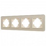 Рамка на 4 поста Arlight OMALI 049719 цвет Золото