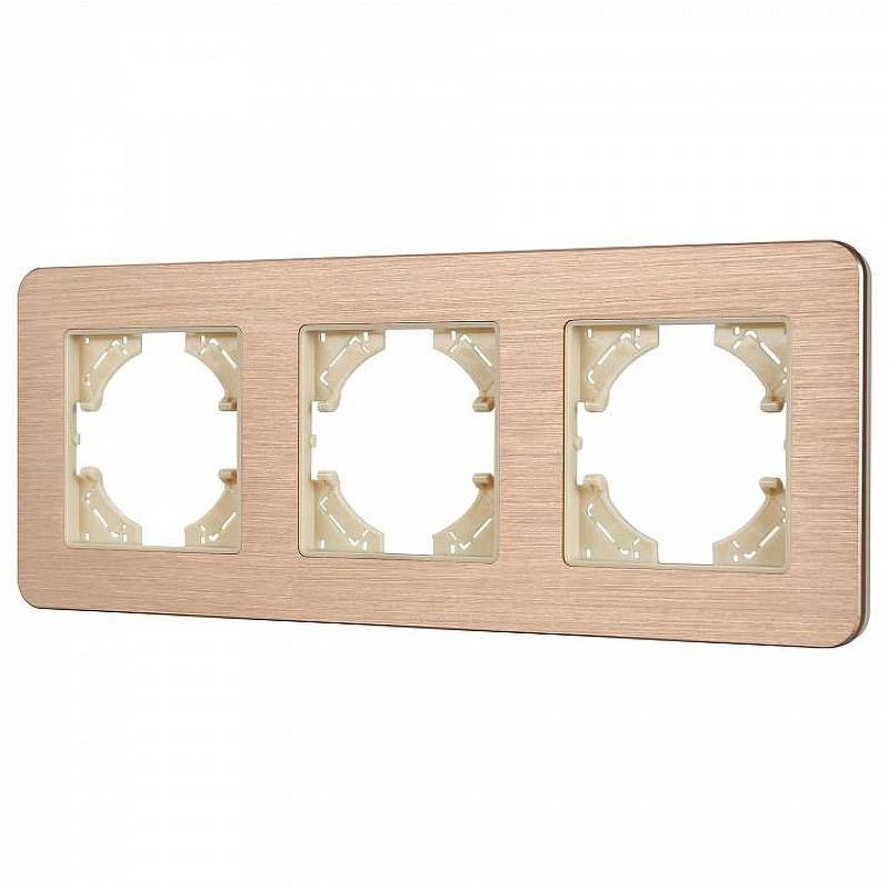 Рамка на 3 поста Arlight AKIRY 049730 