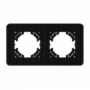 Рамка на 2 поста Arlight AKIRY 049738 цвет Черный-1