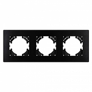Рамка на 3 поста Arlight PERIO 049755 цвет Черный-2