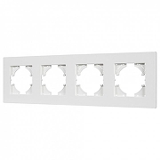 Рамка на 4 поста Arlight PERIO 049758 цвет Белый