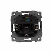 Розетка с заземлением и 2хUSB type A и C, без рамки Arlight SCT 049830 цвет Черный-2