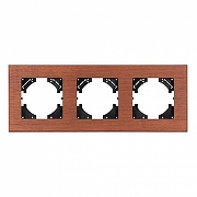 Рамка на 3 поста Arlight XSILO 050873 цвет Коричневый-2