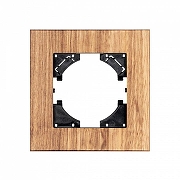Рамка на 1 пост Arlight XSILO 051271 цвет Коричневый-1