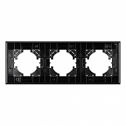 Рамка на 3 поста Arlight XSILO 051276 цвет Коричневый-2