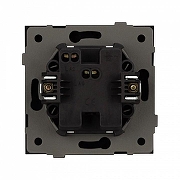Выключатель одноклавишный без рамки Arlight SWT 054035 цвет Черный-2