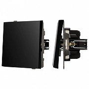 Выключатель перекрестный одноклавишный без рамки Arlight SWT 054055 цвет Черный