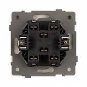 Выключатель перекрестный одноклавишный без рамки Arlight SWT 054057 цвет Золото-1