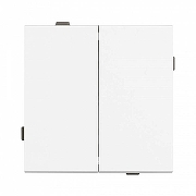 Выключатель двухклавишный без рамки Arlight SWT 054058 цвет Белый-2