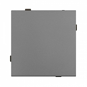 Кнопка звонка без рамки Arlight SWT 054144 цвет Серый-1