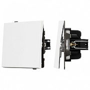 Выключатель проходной одноклавишный без рамки Arlight SWT 054148 цвет Белый