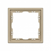 Рамка на 1 пост Arlight FRM 054213 цвет Золото-1