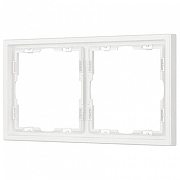 Рамка на 2 поста Arlight FRM 054215 цвет Белый