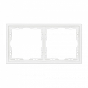 Рамка на 2 поста Arlight FRM 054215 цвет Белый-1
