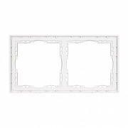 Рамка на 2 поста Arlight FRM 054215 цвет Белый-2