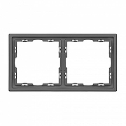 Рамка на 2 поста Arlight FRM 054218 цвет Серый-1