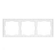Рамка на 3 поста Arlight FRM 054219 цвет Белый-2